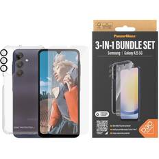 PanzerGlass Skærm/objektiv/rygbeskyttersæt Transparent Samsung Galaxy A25 > I externt lager, forväntat leveransdatum hos dig 07-06-2024