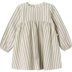 18-24M Kjoler Lil'Atelier Long Sleeve Dress - Turtledove