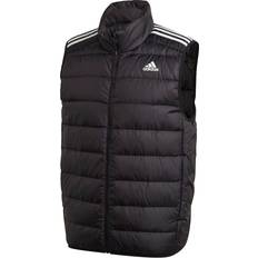 Adidas Men Vests Adidas Men's Essentials Light Down Vest, Black