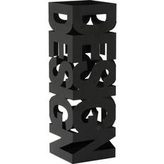 Schirmständer HAKU Möbel Hilden Schwarz 16 x 48 x 16 cm Schirmständer
