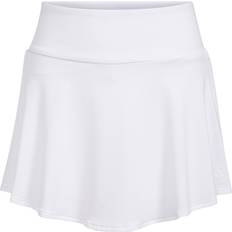 Adidas Girls Skirts Children's Clothing adidas Kids' 3-Stripes Flounce Skort in White