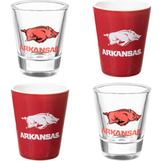 Evergreen Enterprises Arkansas Razorbacks Shot Glass 2fl oz 4pcs