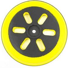 Power Tool Accessories Replacement 6" hook and loop disc sander sanding pad for bosch 3727dvs 1250devs Yellow