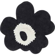 Unikko Badrumsmatta Charcoal/Offwhite
