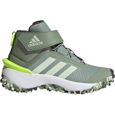 Gröna Hikingskor Barnskor adidas Kid's Fortatrail Shoes - Silver Green/Linen Green/Lucid Lemon