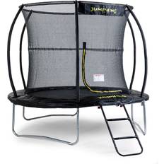 Combo Deluxe Trampoline 244cm + Safety Enclosure Net + Ladder