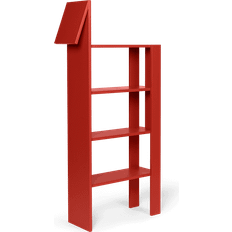 Rojo Estanterías de libros Ferm Living Giraffe Poppy Red Estantería de libros 140cm