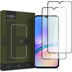 Hofi Samsung Galaxy A05s Glass Pro Skærmbeskyttelsesglas Case Friendly 2-Pak Sort Kant