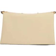 Wandler Stilig Skulderveske med Gullfarget Hardware Beige ONE Size