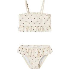 Beige Bikinier Børnetøj Lil'Atelier Printet Bikini