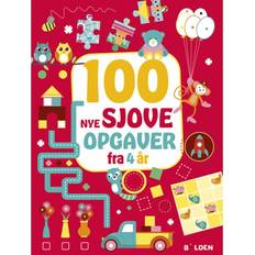 100 sjove opgaver fra 4 år 100 NYE sjove opgaver (Hæftet, 2024)