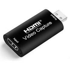 Switch capture card PDAPTMAG HDMI Video Capture Card, 4K HDMI to USB Capture Card Full HD 1080P 30fps, Record via DSLR, Camcorder, Action Cam for Live Streaming, Compatible with Nintendo Switch, PS4, Xbox One, PC