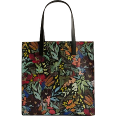 Ted Baker Beikon Painted Floral Print Large Icon Bag - Black