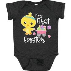 Children's Clothing Inktastic Sold by: My 1st Easter with Baby Chick and Eggs in Wagon Boys or Girls Baby Bodysuit