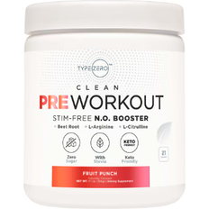 Type Zero Clean Pre Workout Fruit Punch