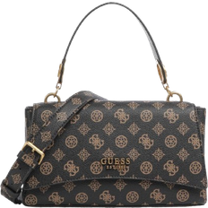 Guess Masie Shoulder Bag - Dark Brown