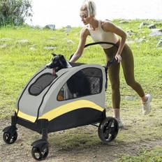 Bingopaw large dog stroller pet jogger wagon foldable