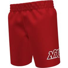 Red Swimwear Children's Clothing NIKE Boys Preschool Logo Swim Short Boys' Preschool Red/Red