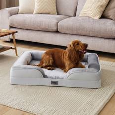 Orthopedic Grey Pet Bed-Large