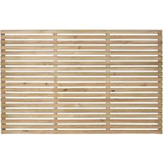 Best Fences Forest Garden Contemporary Slatted Fence Panel 180x120cm