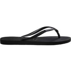 PVC Slippers Havaianas Slim Glitter II - Black