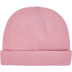 Gucci Kids GG Wool Beanie Pink