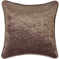 Textiles Freemans Crushed Velvet Mink Cushion Cover