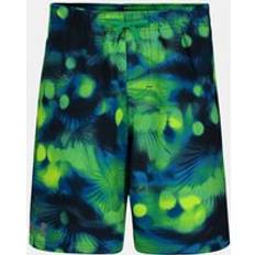 Boys - Green Swimwear Under Armour Boys' Tropical Flare Volley Shorts, Medium, Vapor Green