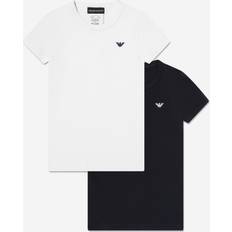 T-shirts - Hvid/Navy