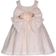 Bonnie Jean Dresses Children's Clothing Bonnie Jean Little & Toddler Girls Pleated Taffeta Party Dress Ivory