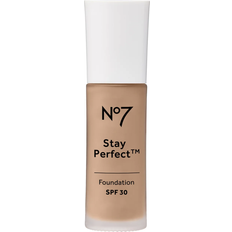 No7 Stay Perfect Foundation SPF30 #14 Deeply Beige