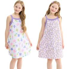 Girls Nightgowns Daxin Sold by: Baozhu Girls Nightgowns Dress Pack Cotton Soft Sleepshirts 3-15 Years