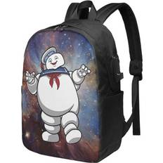 Bags Heqqred Sold by: Ode Candles, Ghostbusters Stay Puft Laptop Backpack Daypack School Student Bookbag Satchel Rucksack Shoulders Travel Bag With USB Headphone Charging Port