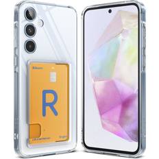 Yellow Wallet Cases Ringke For galaxy a35 [fusion card] clear anti-yellowing heavy duty wallet case