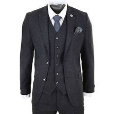 Mens wool tweed suit piece authentic 1920s tailored fit classic