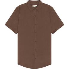 Shirts Onia Jack Air Linen Shirt in Chocolate. also in L, M, XL/1X