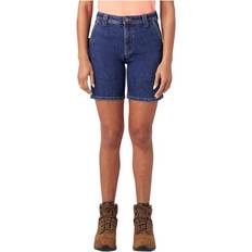 Shorts Dickies Relaxed-Fit Denim Carpenter Shorts for Ladies Dark Stone Wash