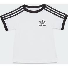 Tops Adidas Adicolor 3-Stripes Tee White 18M