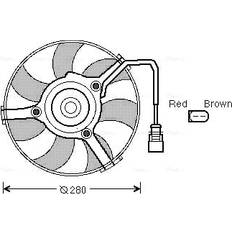 Prasco Fläkt, kylare AVA QUALITY COOLING AI7516