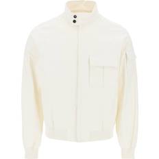 Ferragamo Outerwear Ferragamo Linen Coated Blouson