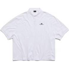 Balenciaga Polo Shirts Balenciaga Bb Classic Polo Shirt Oversized