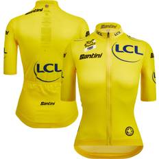 Santini Le Tour de France Femme 2024 Replica Team Jersey Yellow