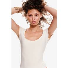H&M Ladies Beige Sweetheart-neck thong body
