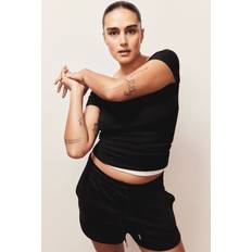 H&M Dam Svart Sweatshorts