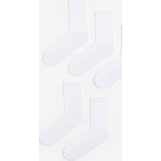 H&M Herr Underkläder H&M 5-Pack Strumpor - Vit