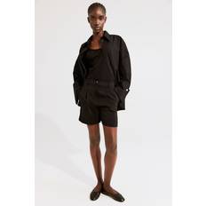 Modal Shorts H&M Black Modal-blend Bermuda shorts