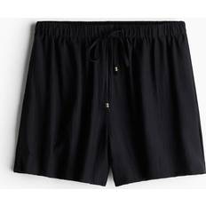 H&M Men Shorts H&M Black Pull-on shorts