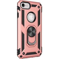 SaharaCase Military Kickstand Series for Apple iPhone SE 2nd Generation and 3rd Generation Rose Gold