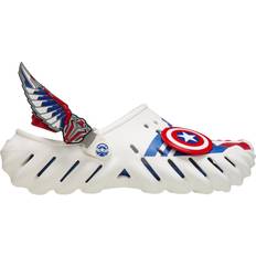 Men - Multicolored Outdoor Slippers Crocs Captain America Echo Clog - White