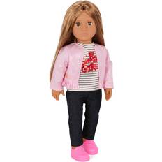 Our Generation Dolls & Doll Houses Our Generation Elena 18" Fashion Doll with Jacket & Super Girl Top"